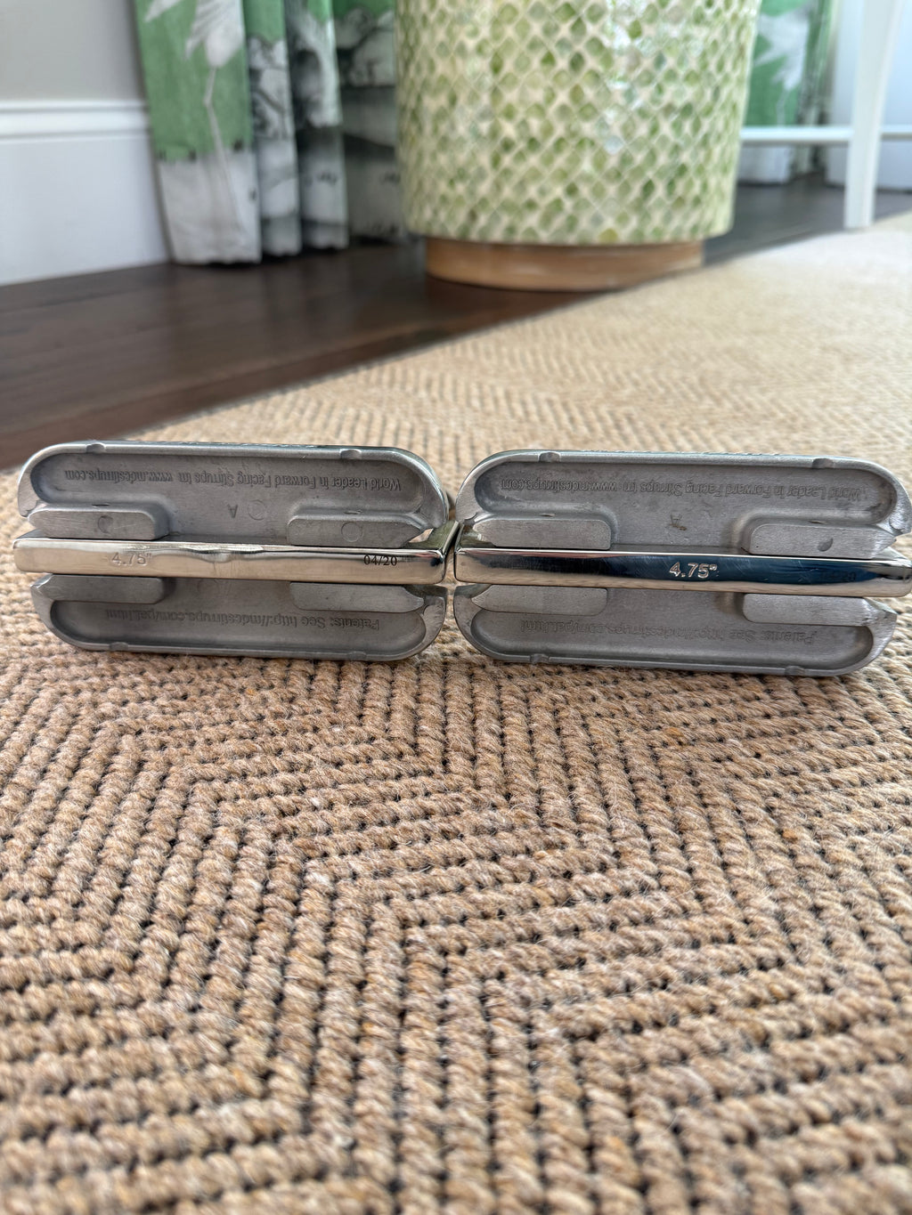 MDC 4.75" Silver Stirrups