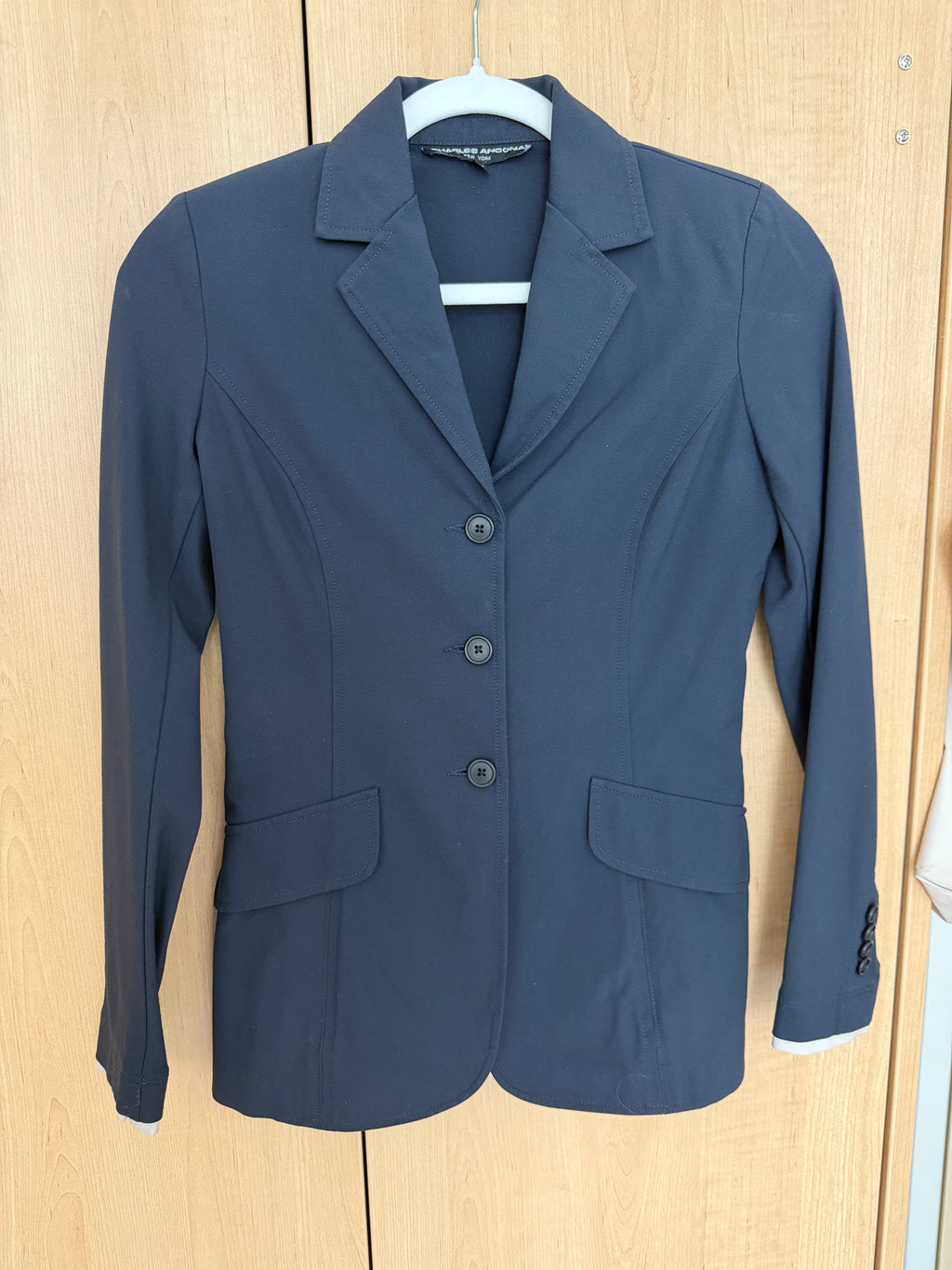 Charles Ancona 4 Navy (plain) Showcoat